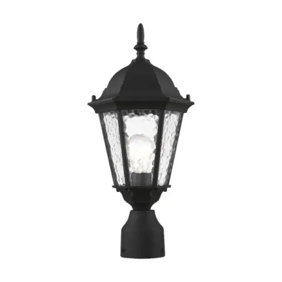 Livex Lighting Hamilton 1 - Light Post Light in  Textured Black image {4}