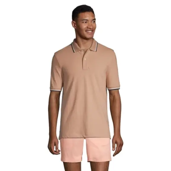 Lands' End Men's Short Sleeve Comfort-First Mesh Polo Shirt image {19}