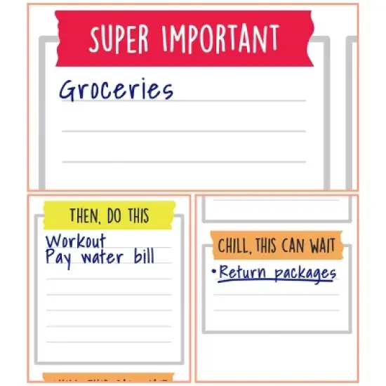 Carson Dellosa Education Aim High Notepad Value Pack Notepad Set image {3}