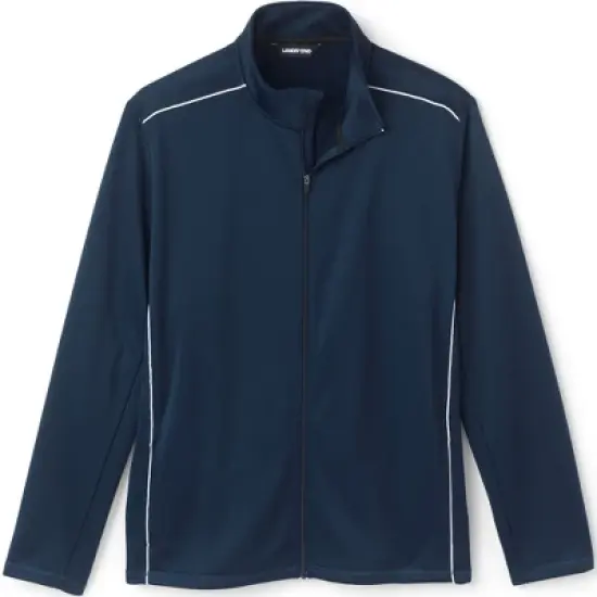 Lands' End School Uniform Men's Active Track Jacket image {5}