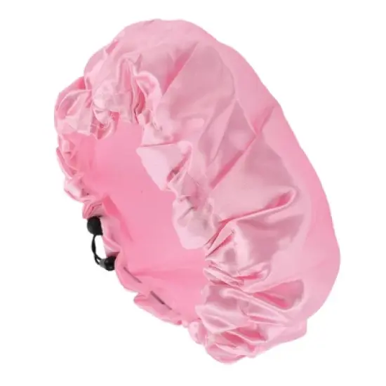 Unique Bargains Women's Adjustable Bath Cap for Bathroom 1 Pc image {6}