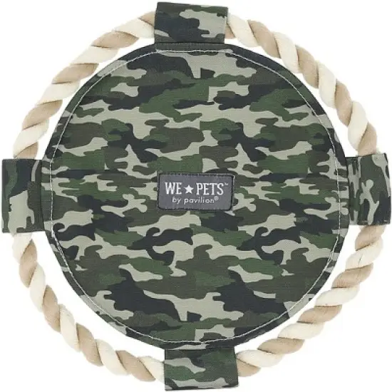 Pavilion Gift Company - Hunting Buddy - 10" x 10" Canvas Dog Toy on Rope - Pet Toy image {5}