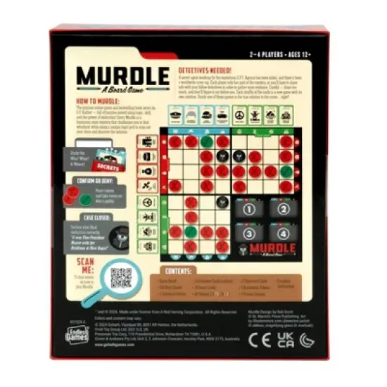 Endless Games Murdle Board Game image {3}