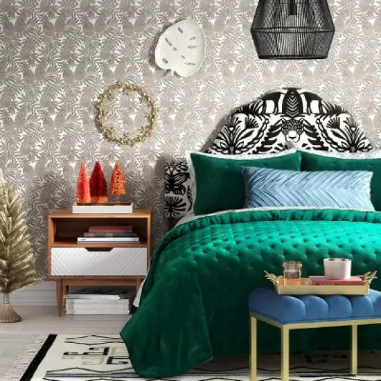 Touraco Nightstand White/Brown - Threshold&trade; image {5}