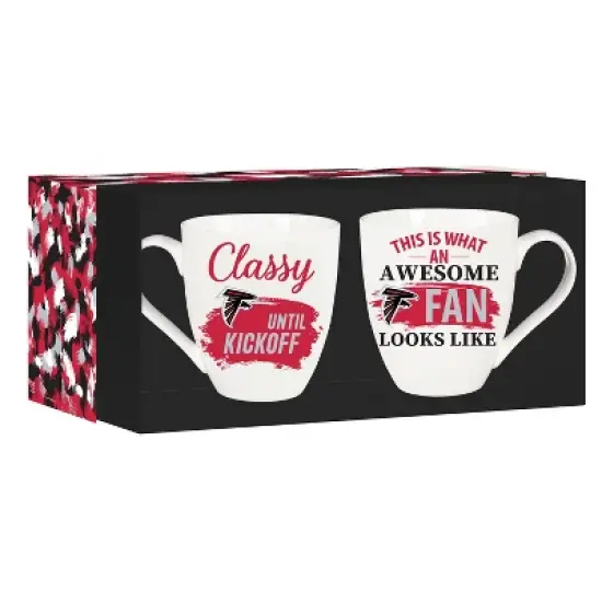 Evergreen Atlanta Falcons, Ceramic Cup O'Java 17oz Gift Set image {3}