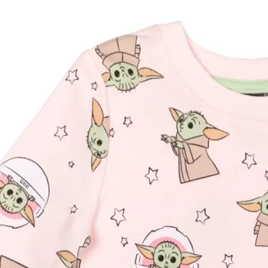 Star Wars The Mandalorian Baby Yoda Sweatshirt Pink  image {4}