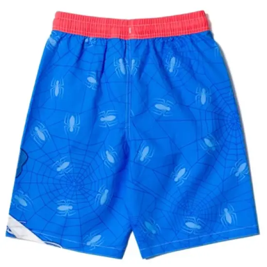 Marvel Avengers Hulk Spider-Man Boys Rash Guard and Swim Trunks Outfit Set Little Kid to Big Kid image {4}