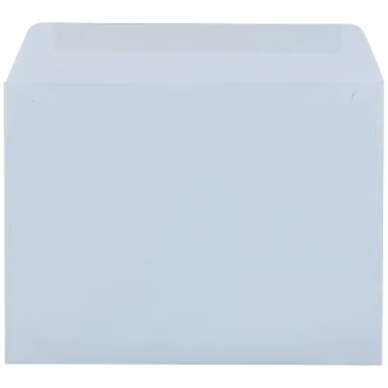 JAM Paper 9 x 12 Booklet Envelopes Baby Blue 50/Pack (21515987i) 21515987I image {1}