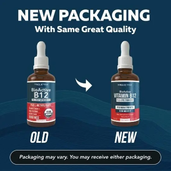 Triquetra BioActive B12 Liquid: Vitamin B12 Plus L-Methylfolate image {7}