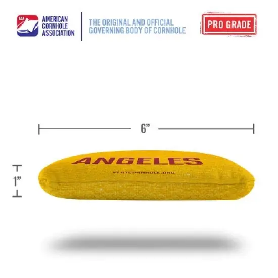 Skip's Garage | Gameday Los Angeles Synergy Pro Cornhole Bags (Set of 4) image {3}