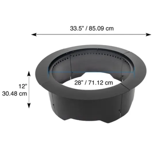 Blue Sky Outdoor Living Phoenix Smokeless Fire Pit Insert image {9}