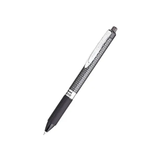 Pentel Oh! Gel Retractable Roller Pen .7mm Black Barrel/Ink Dozen K497A image {1}