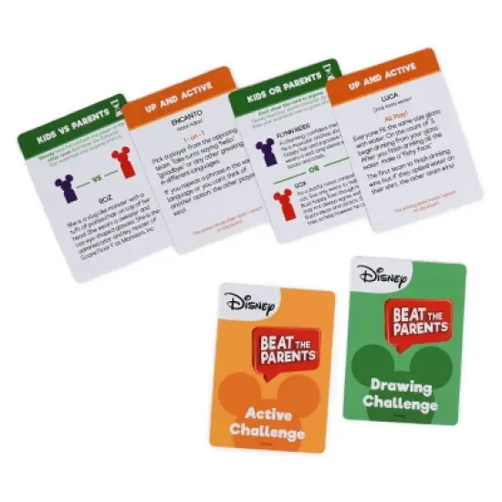 Spin Master Games Beat the Parents Disney Edition Board Game, Kids vs. Parents Family Board Games, Fun Games, Family Games, Disney Gifts, Games for image {5}