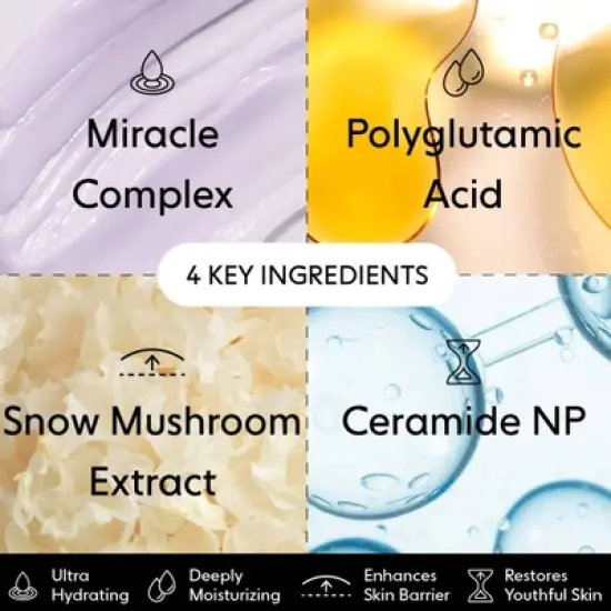 LOOPS Dew Cloud Ultra Hydrating Hydrogel Face Mask - 1.058oz image {4}