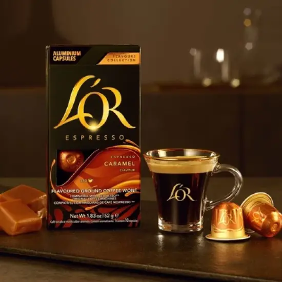 L'OR Caramel Blend Espresso Capsules - 30ct image {2}