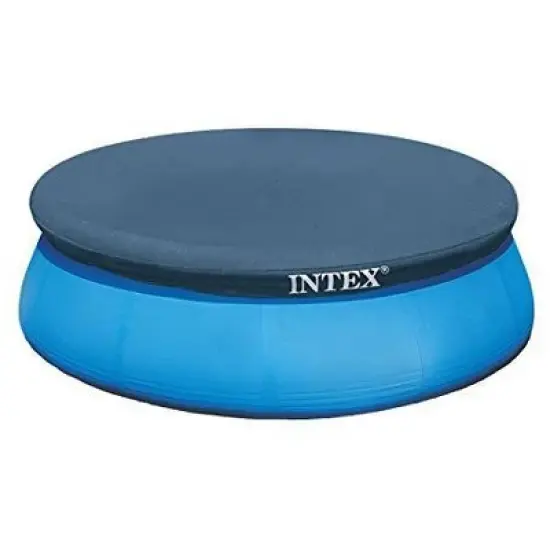 10-Foot Round Easy Set Pool Cover by Intex image {1}