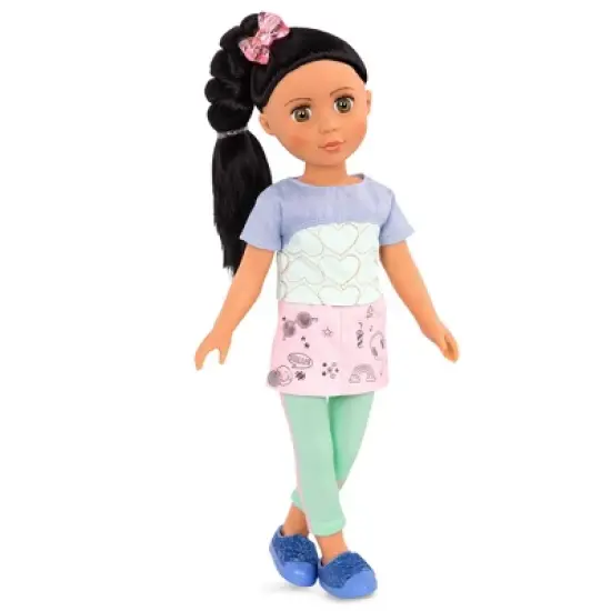 Glitter Girls Soo Ji Poseable 14" Fashion Doll image {1}