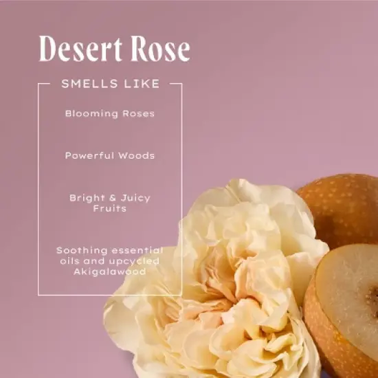 Being Frenshe Reset Candle - Desert Rose - 7oz image {7}