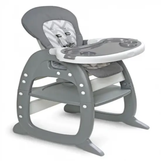 Badger Basket Envee II Baby High Chair with Playtable Conversion image {11}