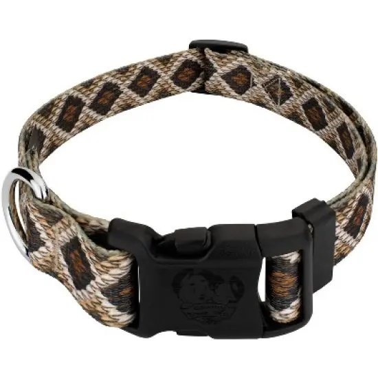 Country Brook Petz Deluxe Rattlesnake Dog Collar- Made In The U.S.A. (5/8 Inch, Small) image {4}