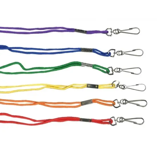 Martin Sports Lanyards, Assorted Colors, Pack of 12 image {2}