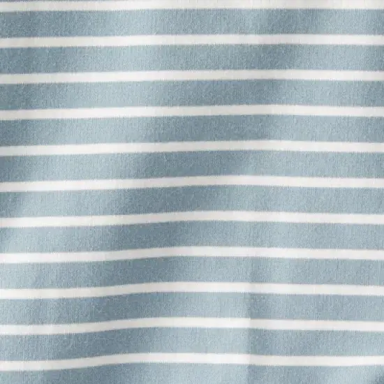 little Planet By Carter's Baby Striped Jumpsuit - Blue image {2}