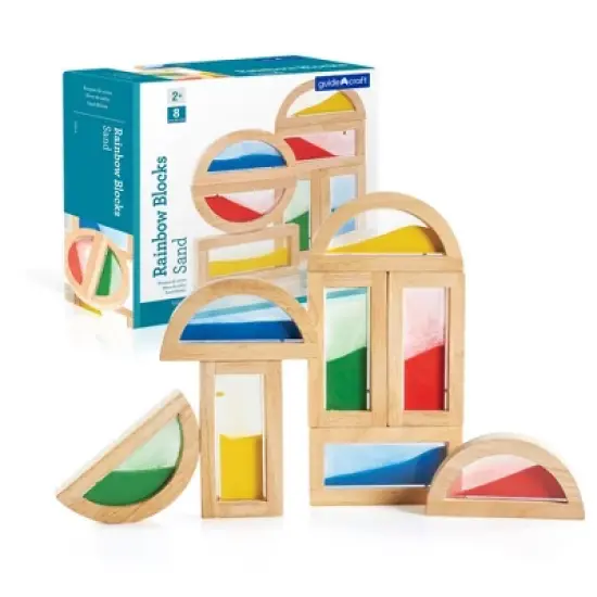 Guidecraft Sand Blocks - 8 Piece Set image {4}
