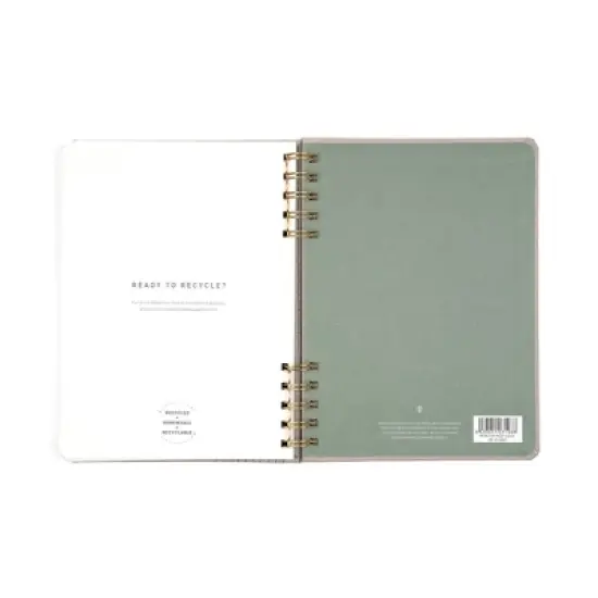 Altitude 160pg Ruled Journal 6.25"x8.5" Split Twin Wire Warm Gray Arch image {7}