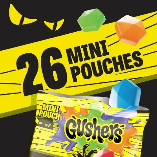 Fruit Gushers Spooky Halloween Mini Fruit Snacks - 11.44oz/26ct image {6}