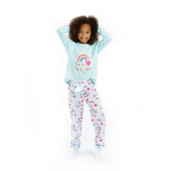 Sleep On It Girls My Sunshine Soft Fleece 2-Piece Pajama Sleep Set image {6}