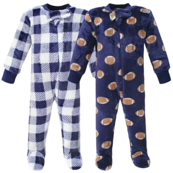 Hudson Baby Infant Boy Plush Sleep and Play, Football image {6}