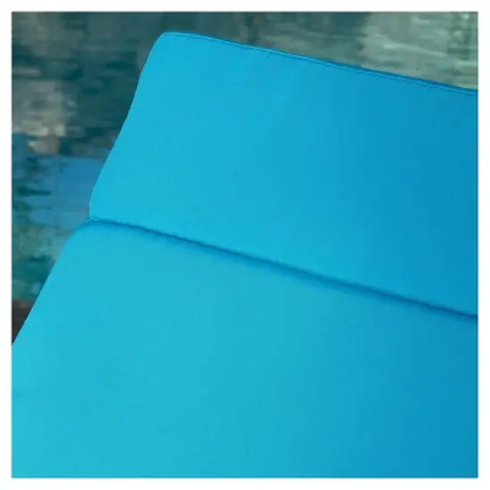 Salem Set of 2 Gray Wicker Adjustable Chaise Lounge - Blue - Christopher Knight Home: UV & Weather-Resistant, Iron Frame image {3}