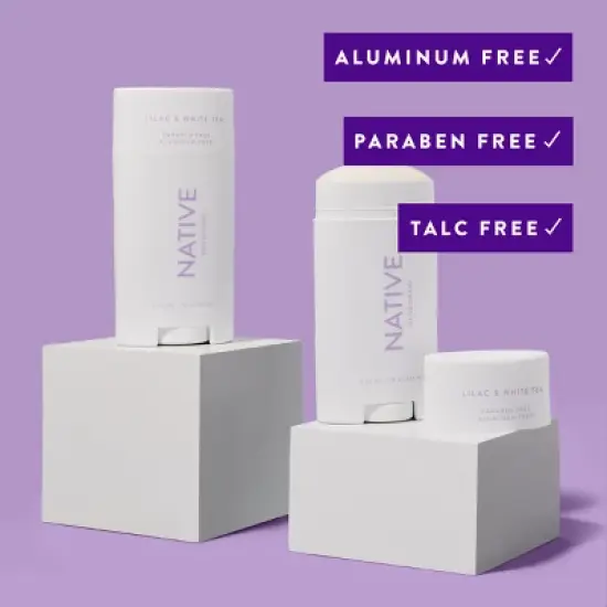 Native Lilac & White Tea Deodorant for Women - 2.65oz image {7}