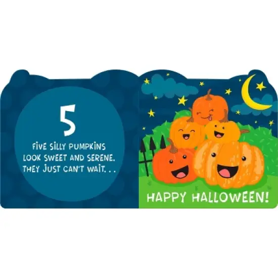 Bendon Shaped Board Books Five Silly Pumpkins image {3}