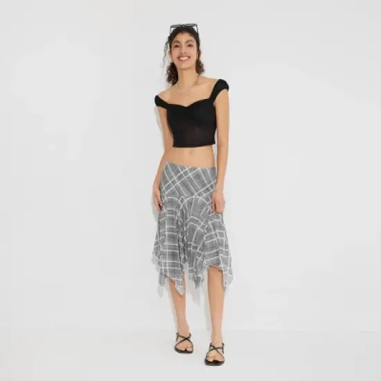 Women's Mesh Asymmetrical Skirt - Wild Fable&trade; image {1}
