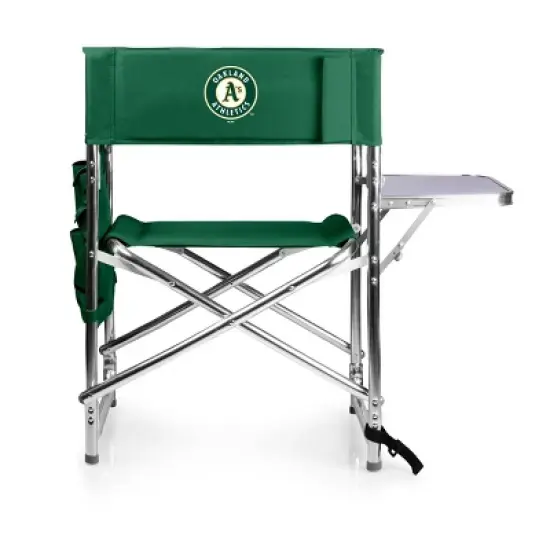 MLB Oakland Athletics Outdoor Sports Chair - Hunter Green image {9}