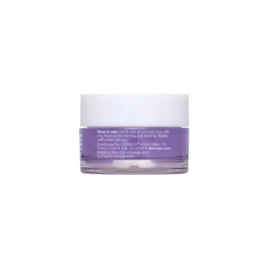 derma e Advanced Peptides & Collagen Eye Cream - 0.5oz image {2}