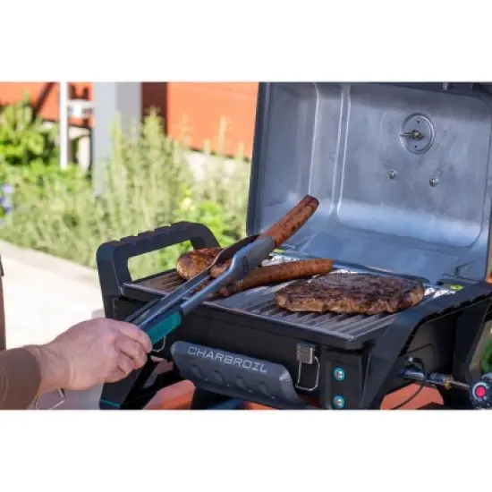 Char-Broil TRU-Infrared Grill2Go X200 Tabletop 9,500 BTU Gas Grill 12401734 - Gray image {6}