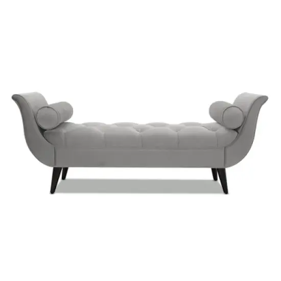 Jennifer Taylor Home Alma Tufted Flared Arm Entryway Bench image {14}