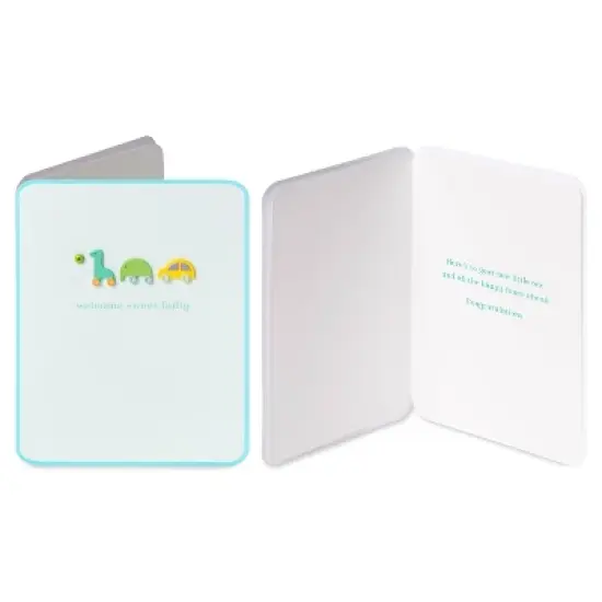 3ct Cards Jungle Bottles and Blocks Baby - PAPYRUS image {1}