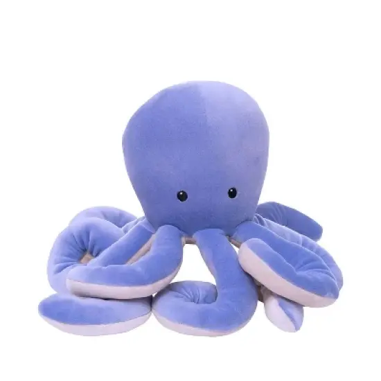 Manhattan Toy Sourpuss Octopus Velveteen Sea Life Toy Stuffed Animal, 13" image {6}
