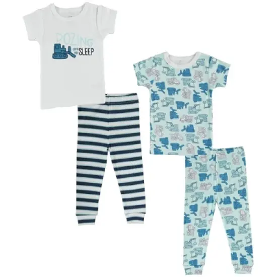 Cutie Pie Gender Neutral Toddler and Infant Pajama Sleeper Matching Set image {7}