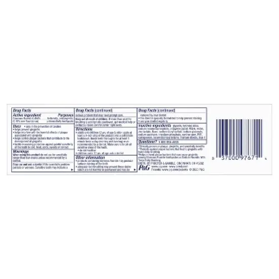 Crest Pro-Health Advanced Toothpaste Sensitive Relief Toothpaste - 5.1oz image {1}