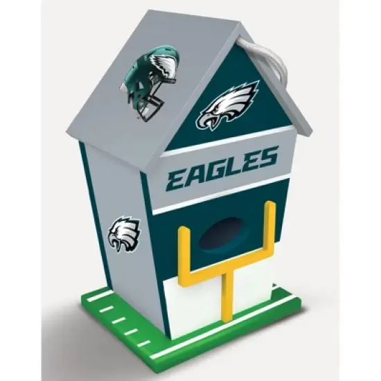 MasterPieces Officially Licensed NFL Philadelphia Eagles outdoor wood birdhouse! image {3}
