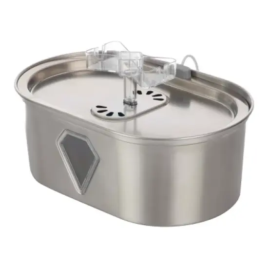 PETMAKER 3.5L Stainless Steel Cat Water Fountain image {10}