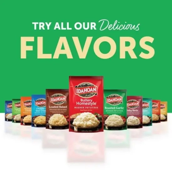 Idahoan Gluten Free Roasted Garlic Mashed Potatoes - 4oz image {9}