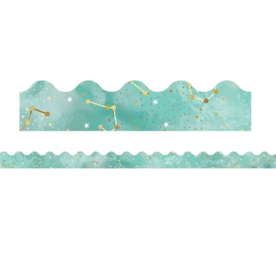 Carson-Dellosa Carson Dellosa Education Scalloped Border 2.25" x 234' Galaxy Constellations image {1}
