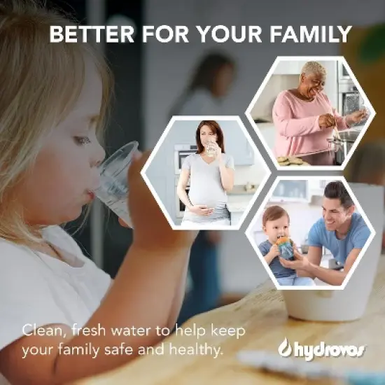 Hydrovos HV-RO1-PRE/POST Replacement Filter, Cartridge #1 for HV-RO1600-OD Tankless Reverse Osmosis System image {4}