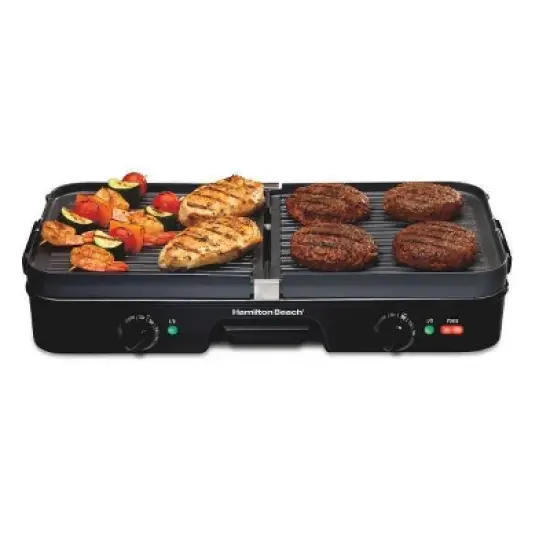 Hamilton Beach 3in1 Grill/Griddle 25380 image {5}
