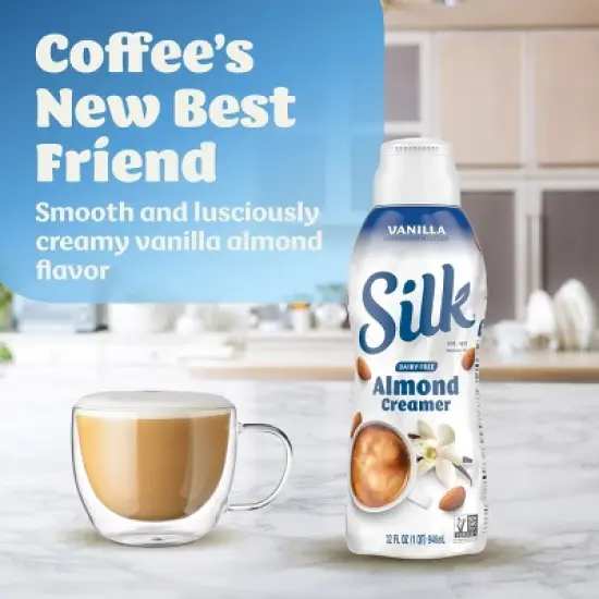 Silk Almond Creamer - 32 fl oz image {3}
